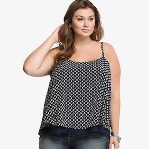 Torrid Printed Double Layer Cami